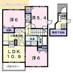 パールハイツ２の物件間取画像